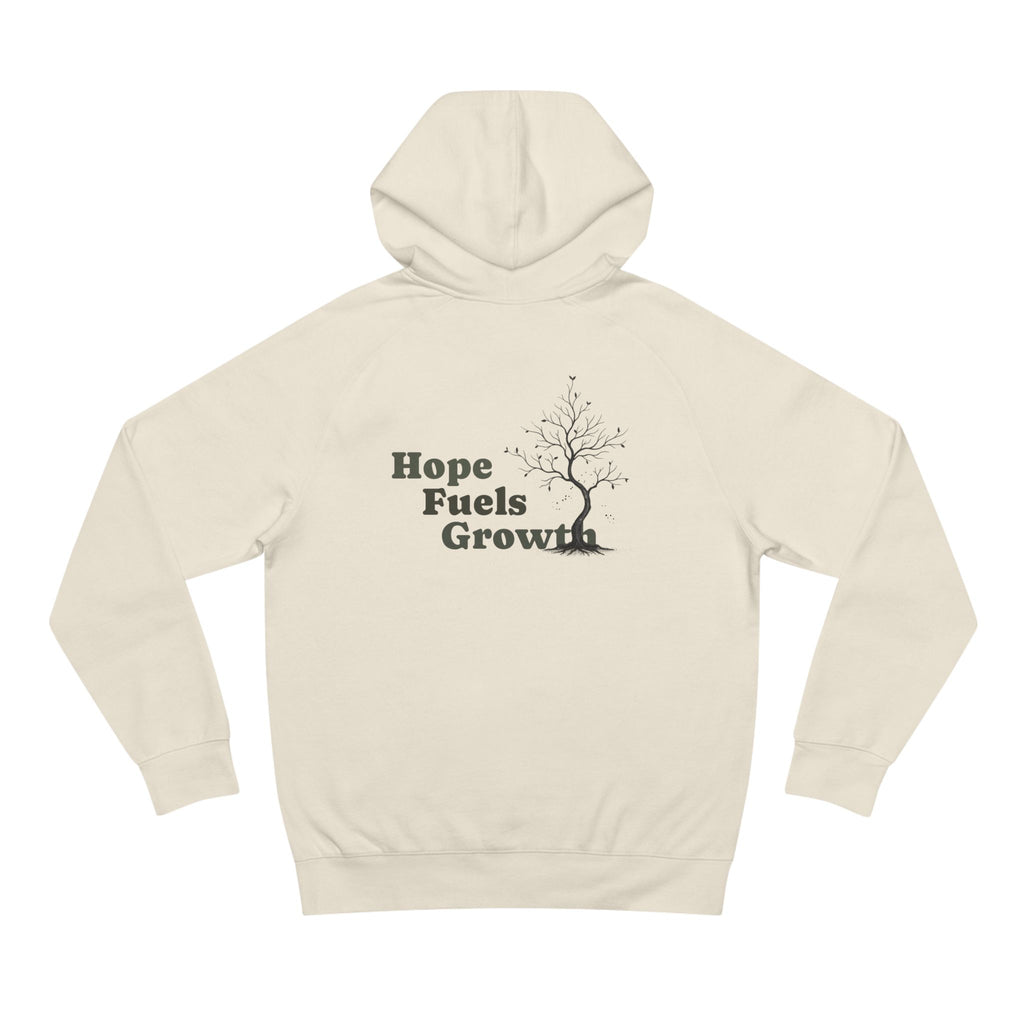 Hope Fuels Growth Hoodie — 'Hope Fuels Growth' Inspirational Band Message