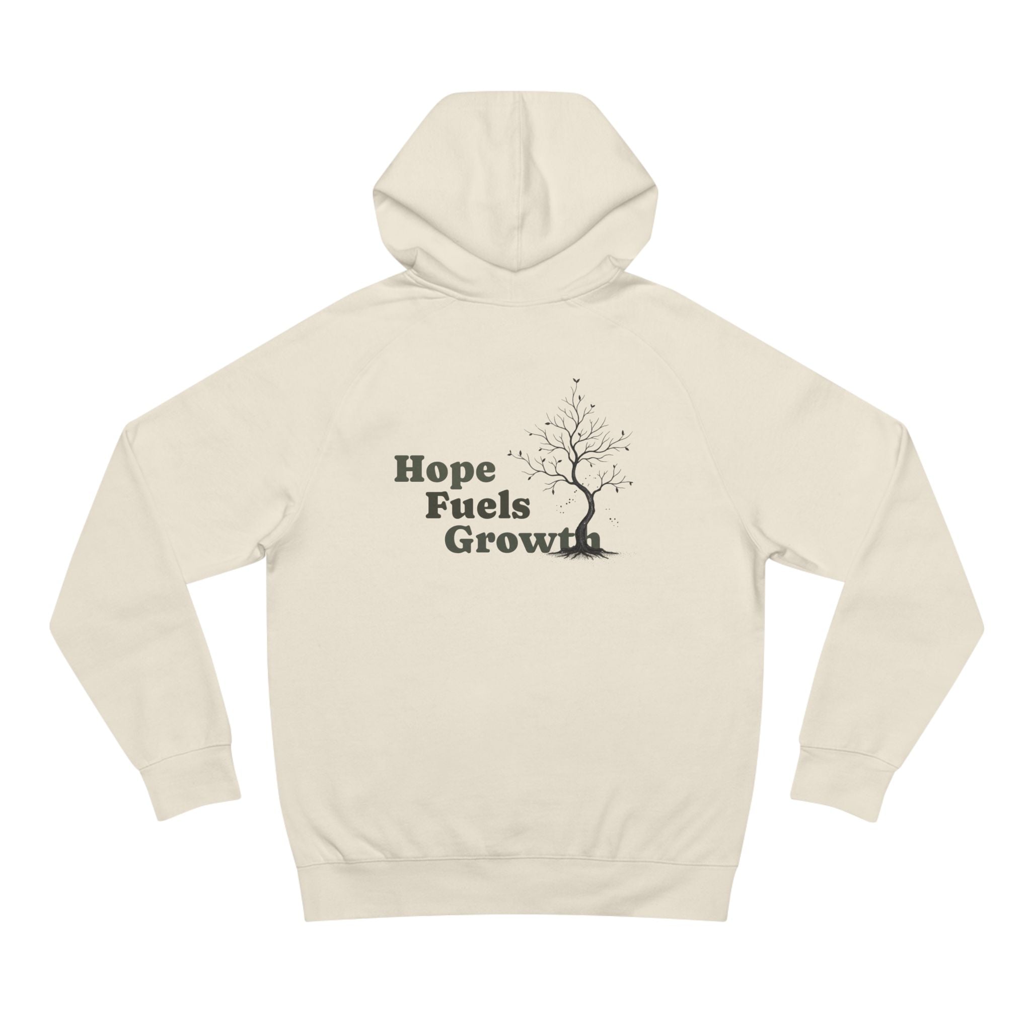 Hope Fuels Growth Hoodie — 'Hope Fuels Growth' Inspirational Band Message