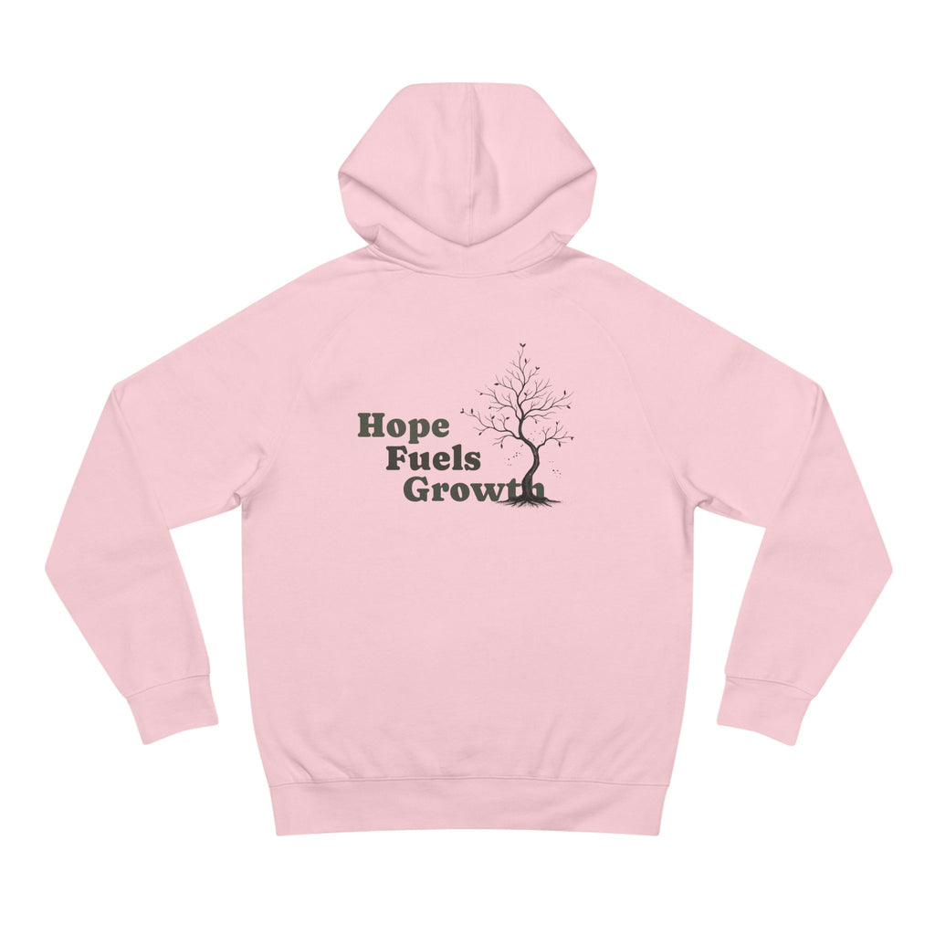 Hope Fuels Growth Hoodie — 'Hope Fuels Growth' Inspirational Band Message