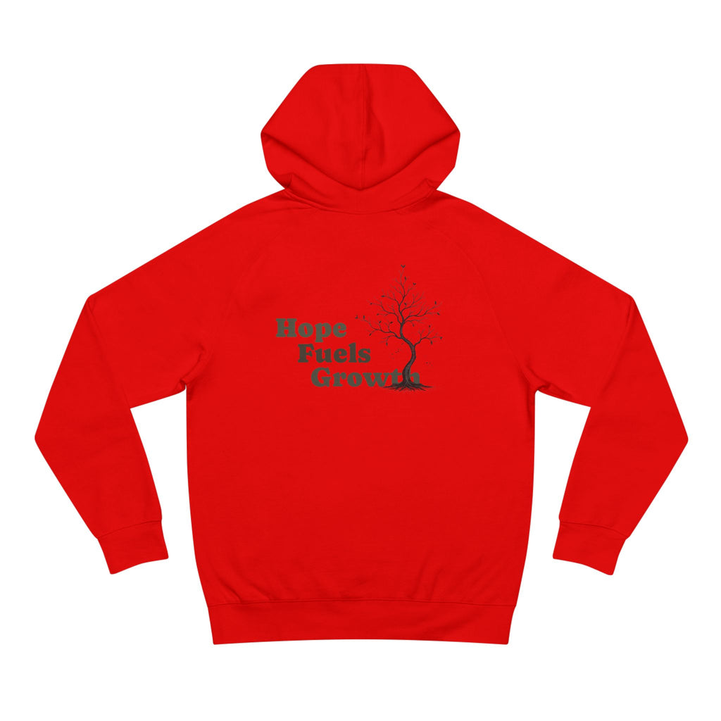 Hope Fuels Growth Hoodie — 'Hope Fuels Growth' Inspirational Band Message