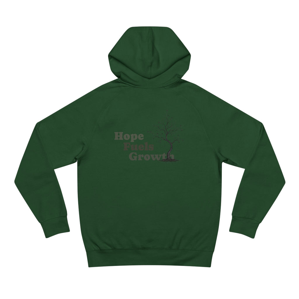 Hope Fuels Growth Hoodie — 'Hope Fuels Growth' Inspirational Band Message