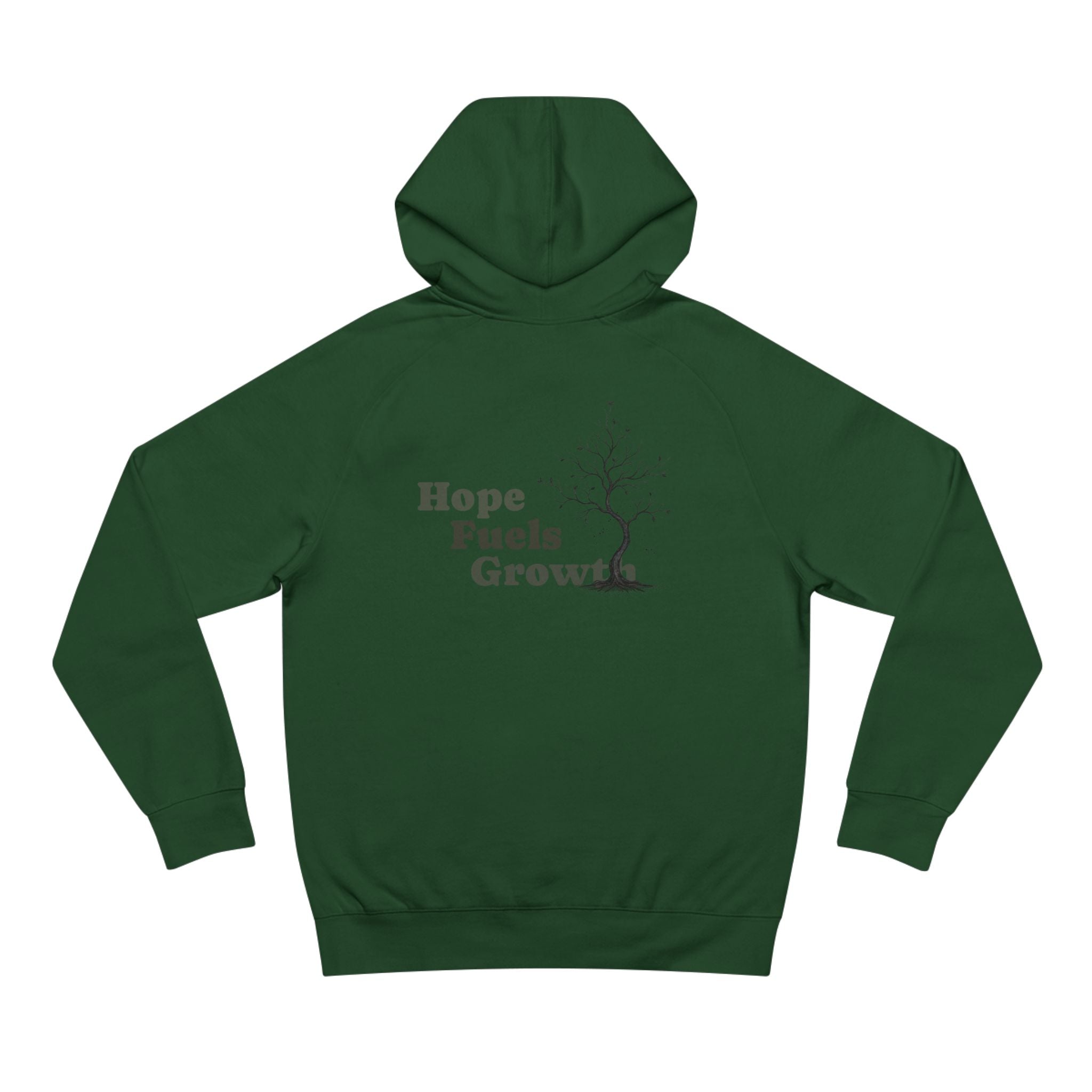Hope Fuels Growth Hoodie — 'Hope Fuels Growth' Inspirational Band Message