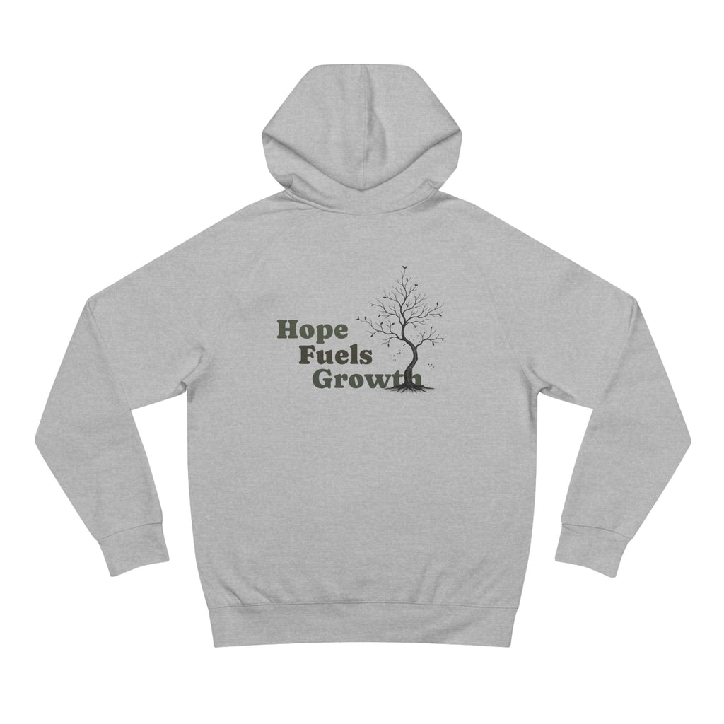Hope Fuels Growth Hoodie — 'Hope Fuels Growth' Inspirational Band Message