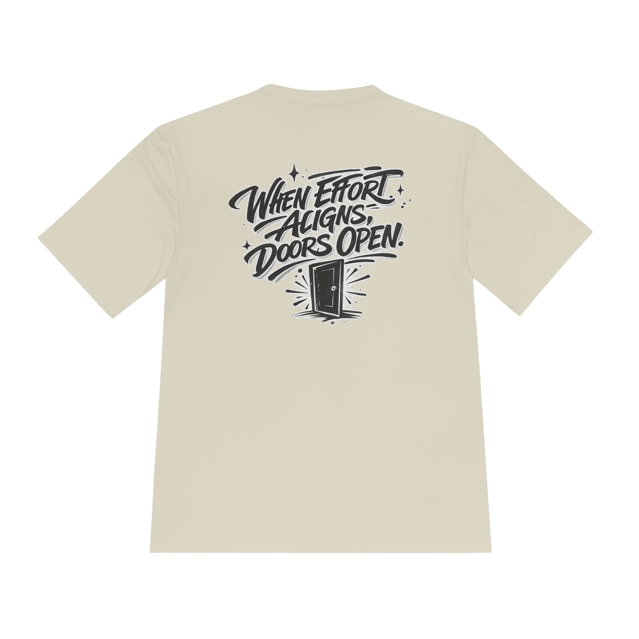 When Effort Aligns Tee — Motivational Moisture‑Wicking Performance Shirt