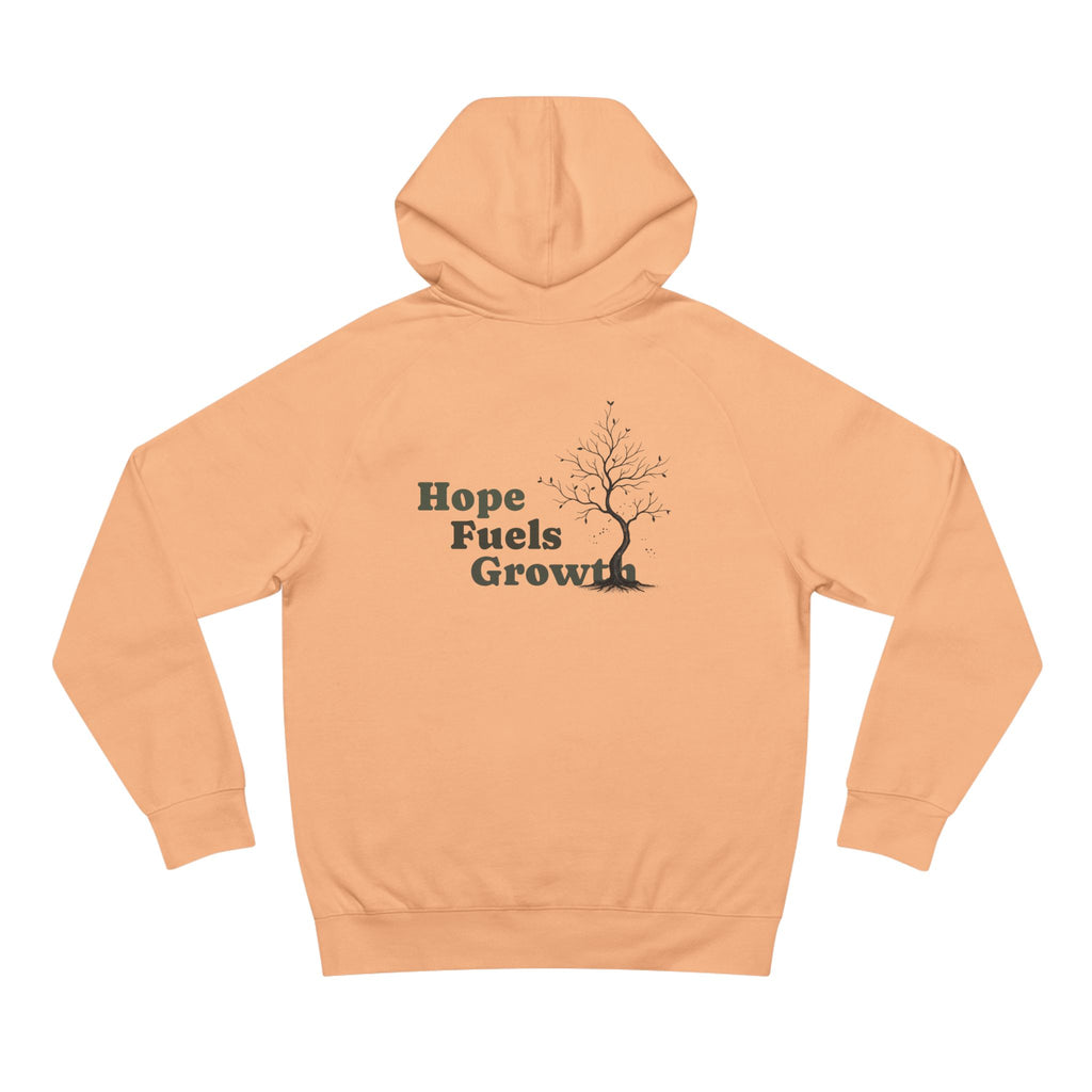 Hope Fuels Growth Hoodie — 'Hope Fuels Growth' Inspirational Band Message