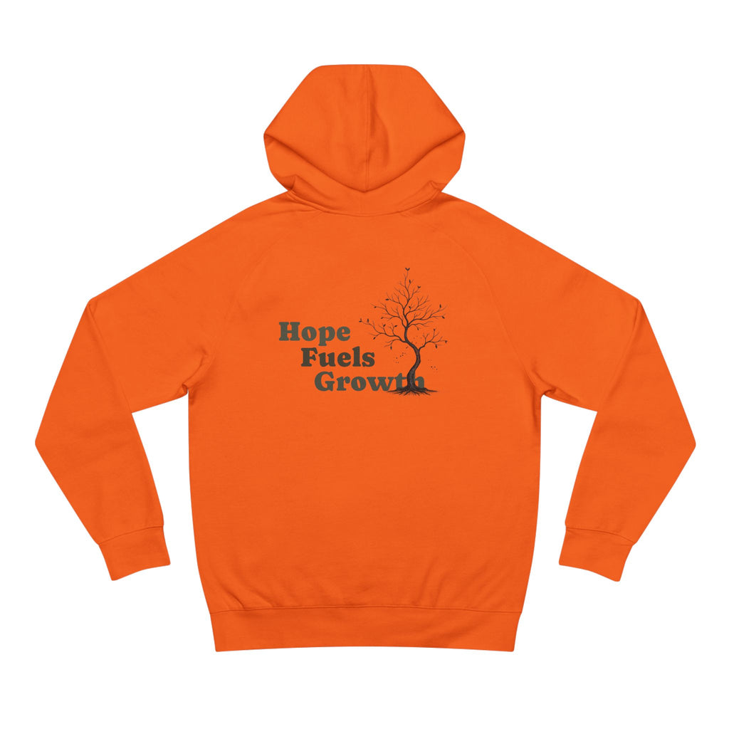 Hope Fuels Growth Hoodie — 'Hope Fuels Growth' Inspirational Band Message